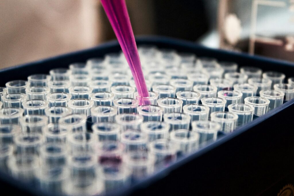 Researchers analysing field documents around a shared table